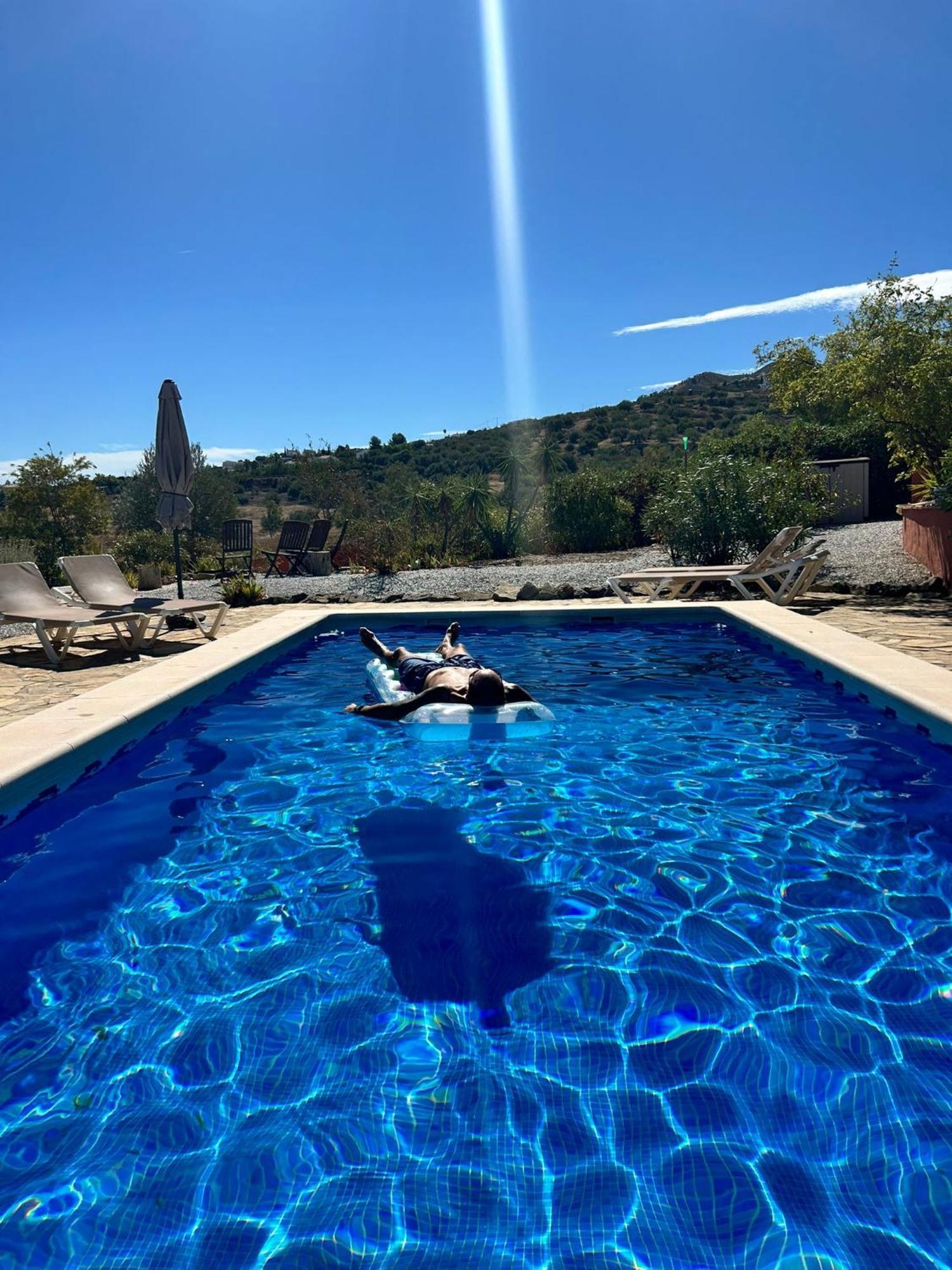 La Rustica En Vinuela, Piscina Privada Villa Eksteriør billede